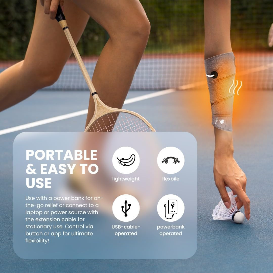 RecoveryBrace PRO – Wireless Infrared Heating Pad for Pain Relief & Recovery
