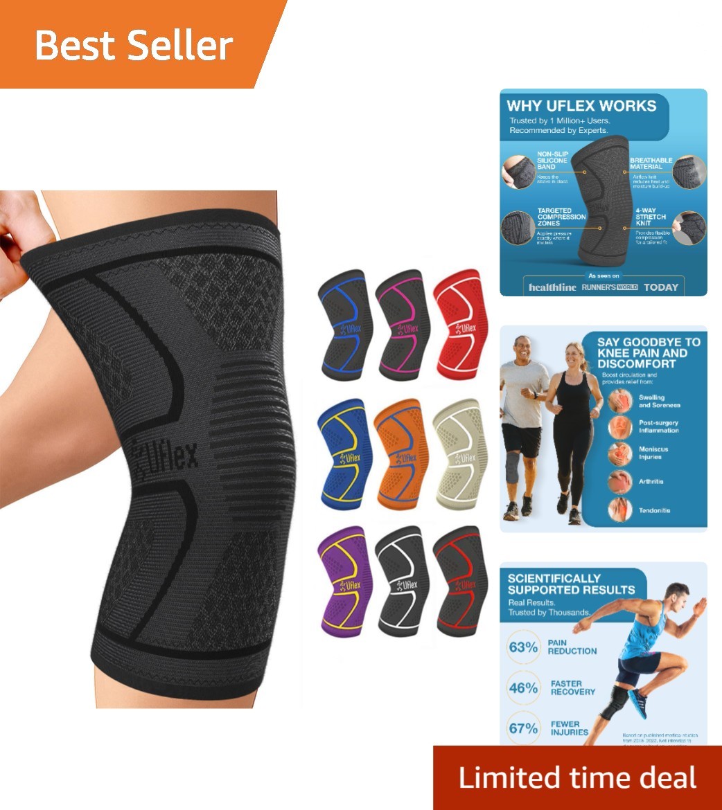4-Way Stretch Knee Brace for Sports & Recovery – Ideal for Active Lifestyles