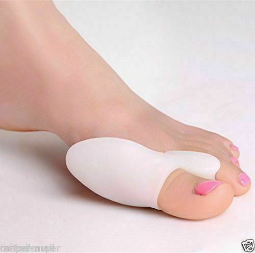 2 Pcs Gel Big Toe Bunion Guards Toe Spreaders Pain Relief Crooked Overlapping