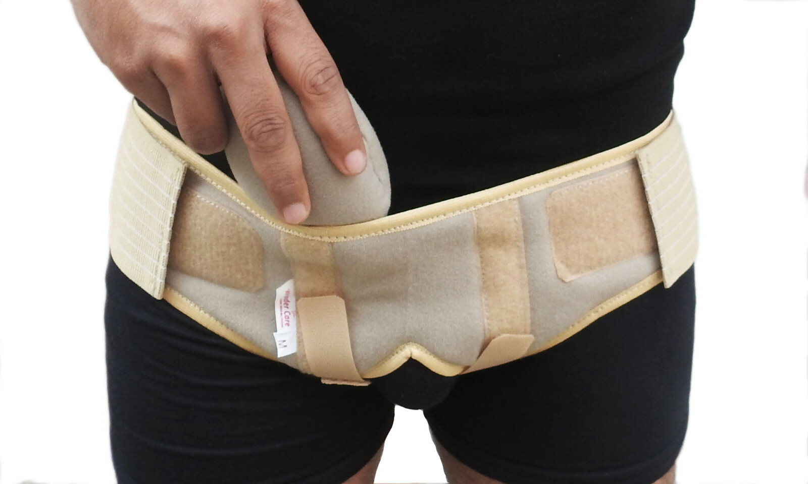 Double Inguinal Padded Hernia Support Belt Truss brace Hania Belt size S M L XL