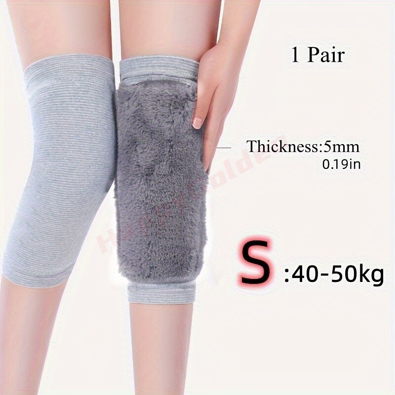 Winter Warm Knee Pads Women Men Elderly Cold Leg Arthritis Kneepad Knee Support