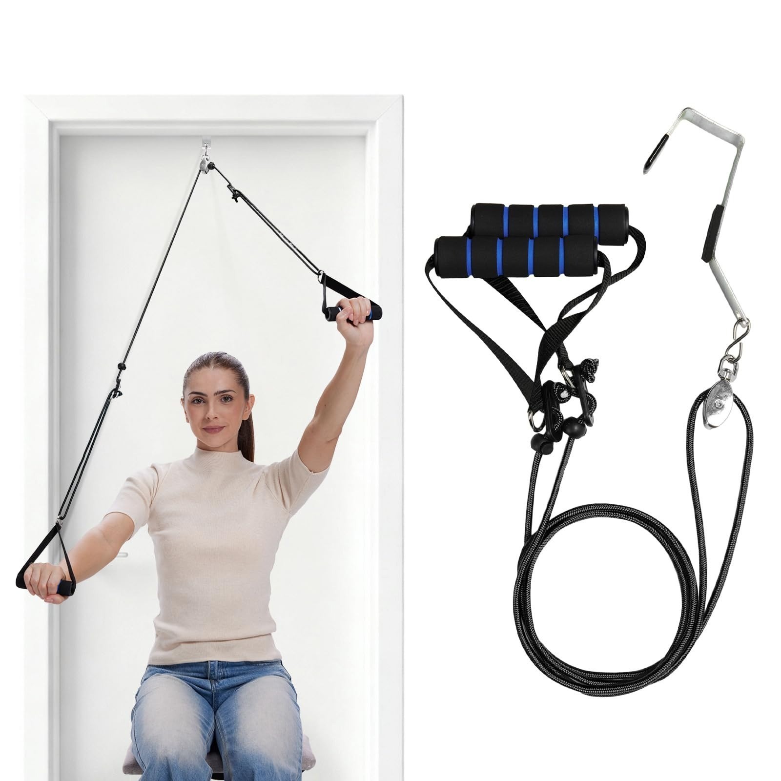 Shoulder Pulley for Physical Therapy – Rehab System for Shoulder Recovery