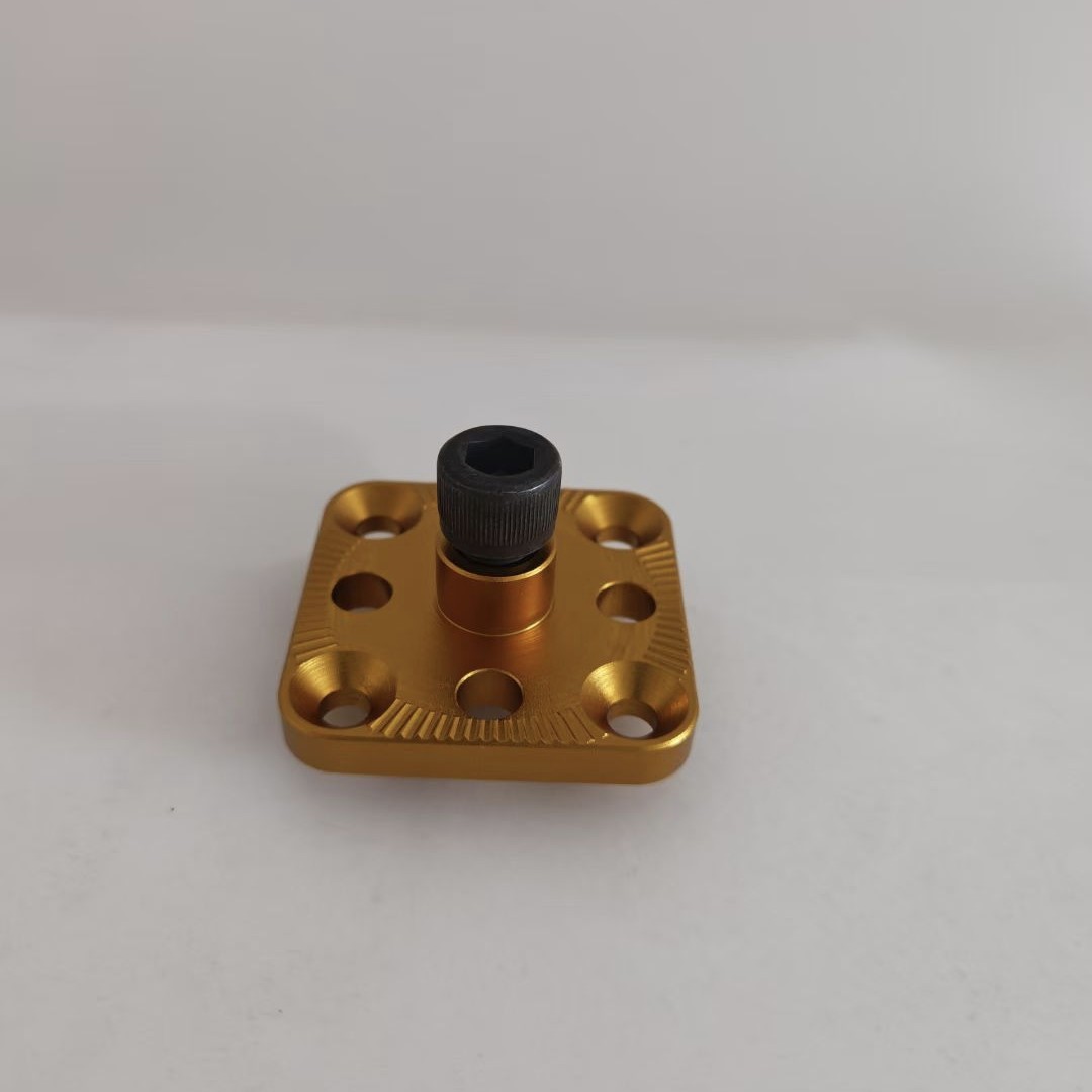 Prosthetic Socket Square Connection Plate – Leg Adapter Component