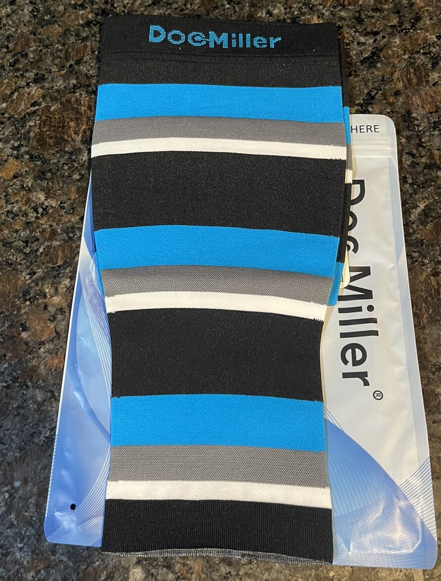 Doc Miller Calf Compression Sleeve 20-30mmHg Sleeves for Varicose Pain Size XXL