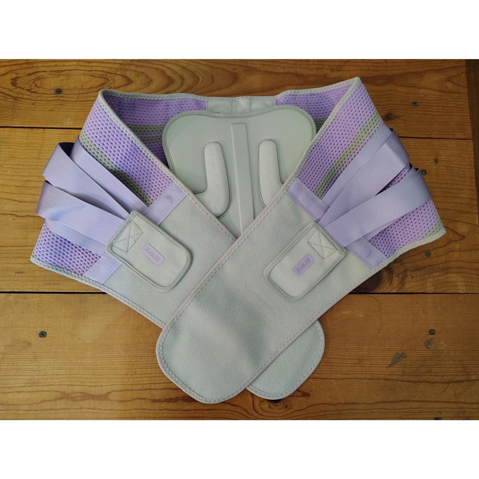 Women’s Back Brace Purple Size M Adjustable Breathable Lumbar Support