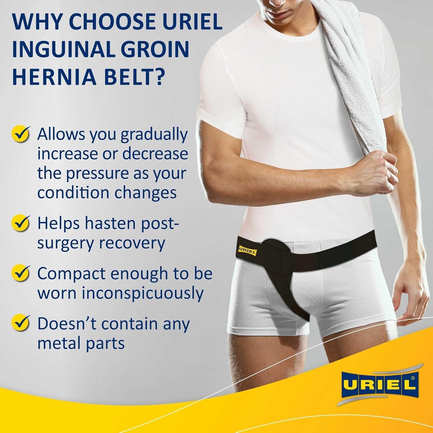 Right Side Hernia Belts for Men – Built for Daily Wear & Long-Term Use, Ideal…