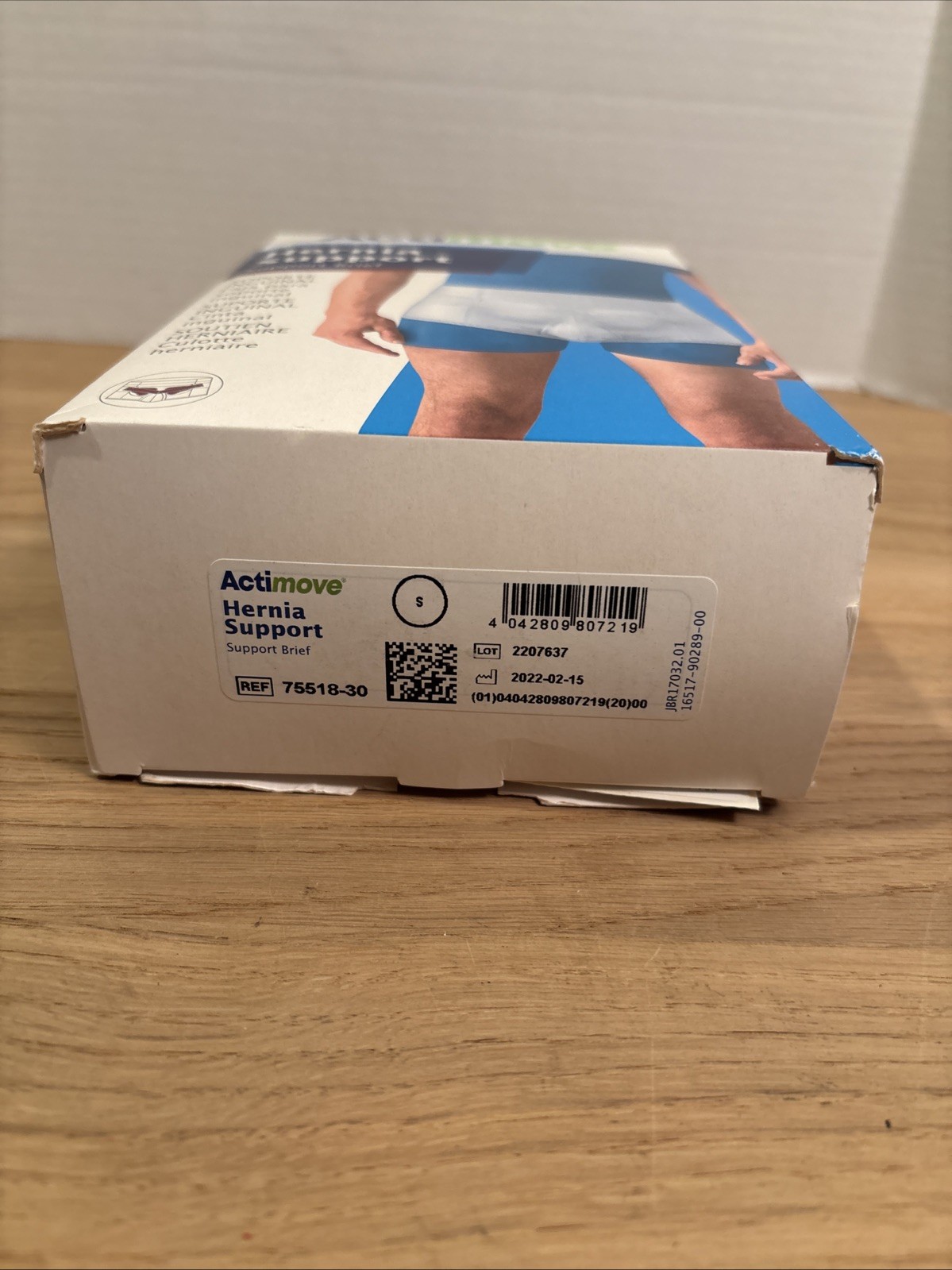 Actimove Hernia Support Brief Size Small 28”-30”