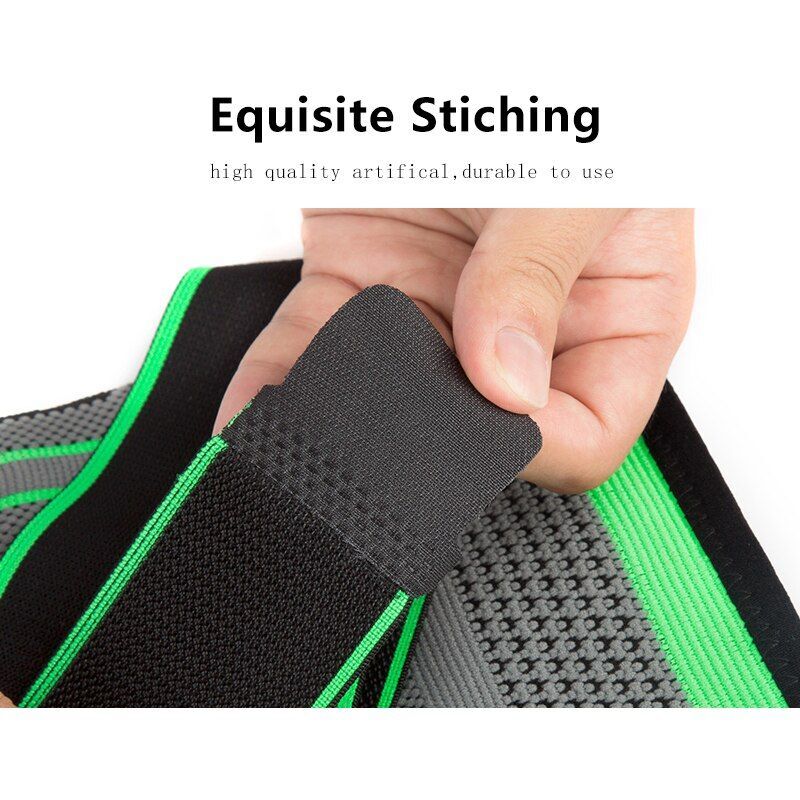 Elastic Knee Sleeve Adjustable Bandage Volleyball Strap Knees Support Belt 1Pc