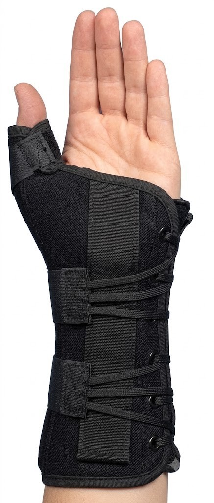 Ryno Lacer Long wrist and Thumb support Back Large