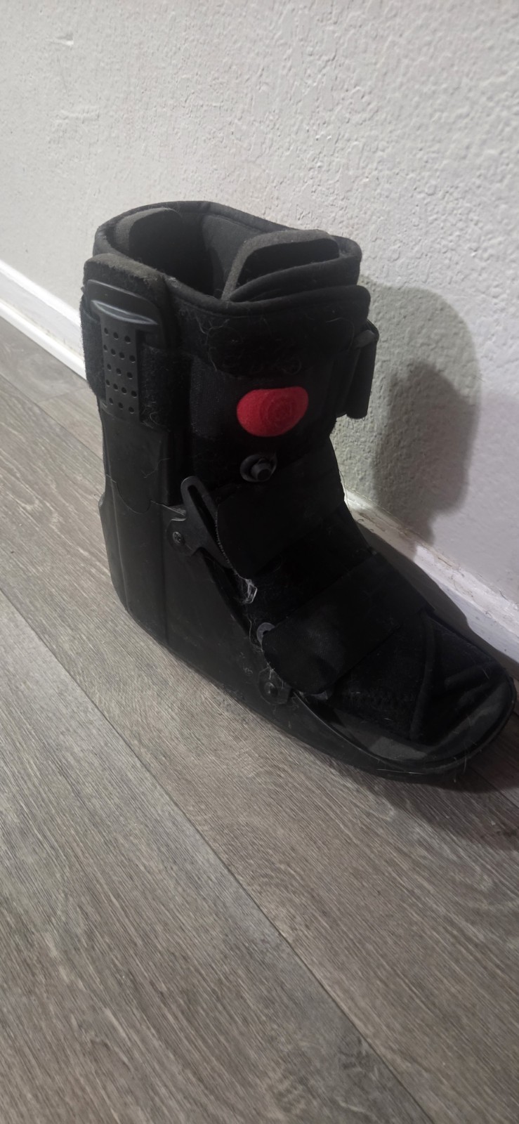 Adjustable Black WalKing Foot & Ankle Boot Sz XL, Scooter & Crutches