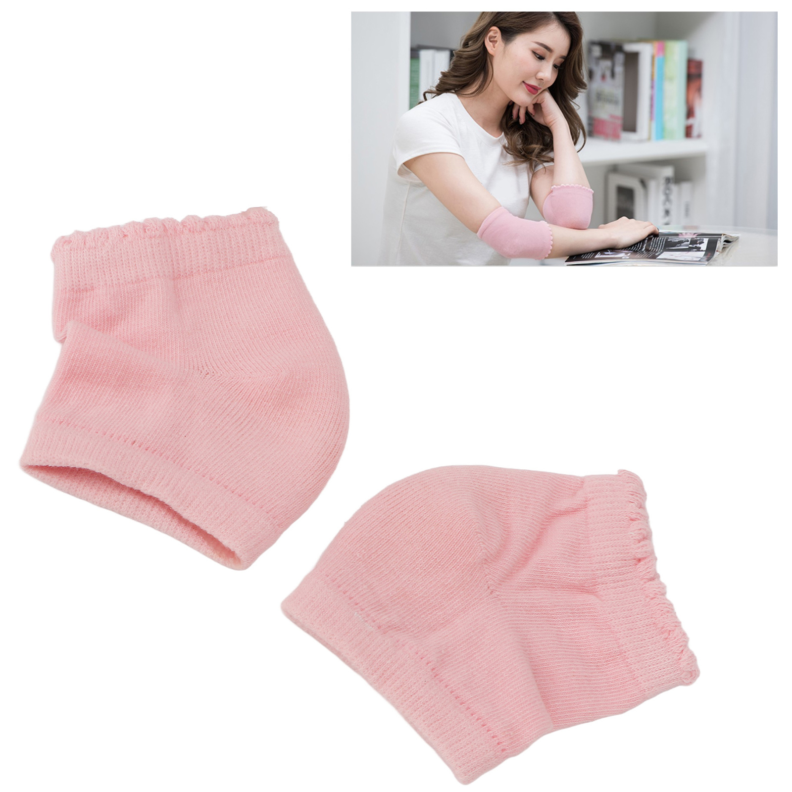 Spa Gel Elbow Sleeve Essential Oil Moisturizing Exfoliating Protection Cover