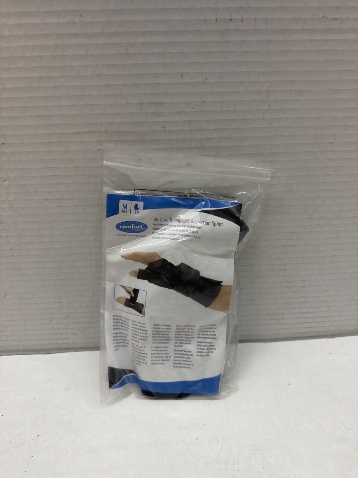 NEW Comfort Cool Wrist & Thumb CMC Black Left Medium NC79572
