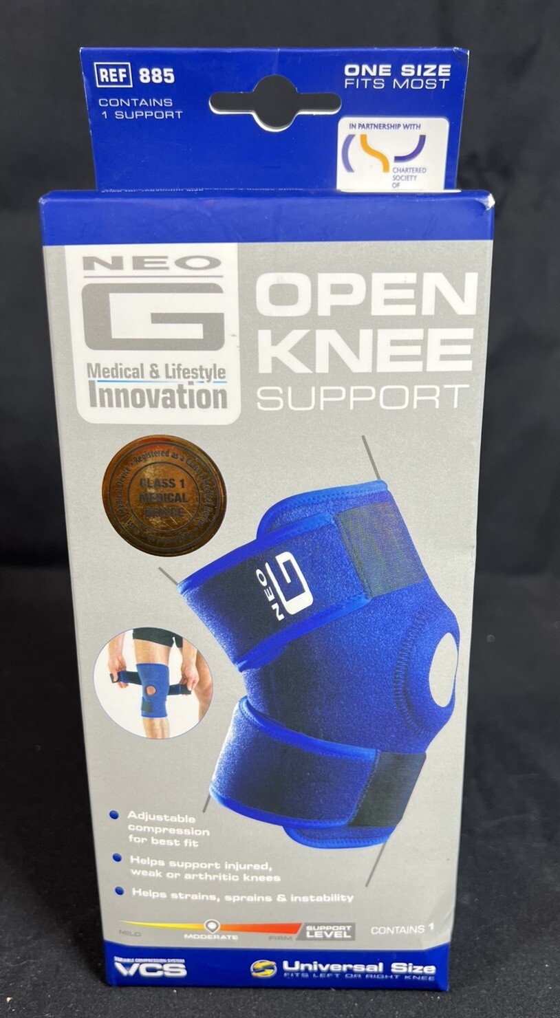 Neo G 885 Open Knee Support Brace – One Size Class 1 Medical Device