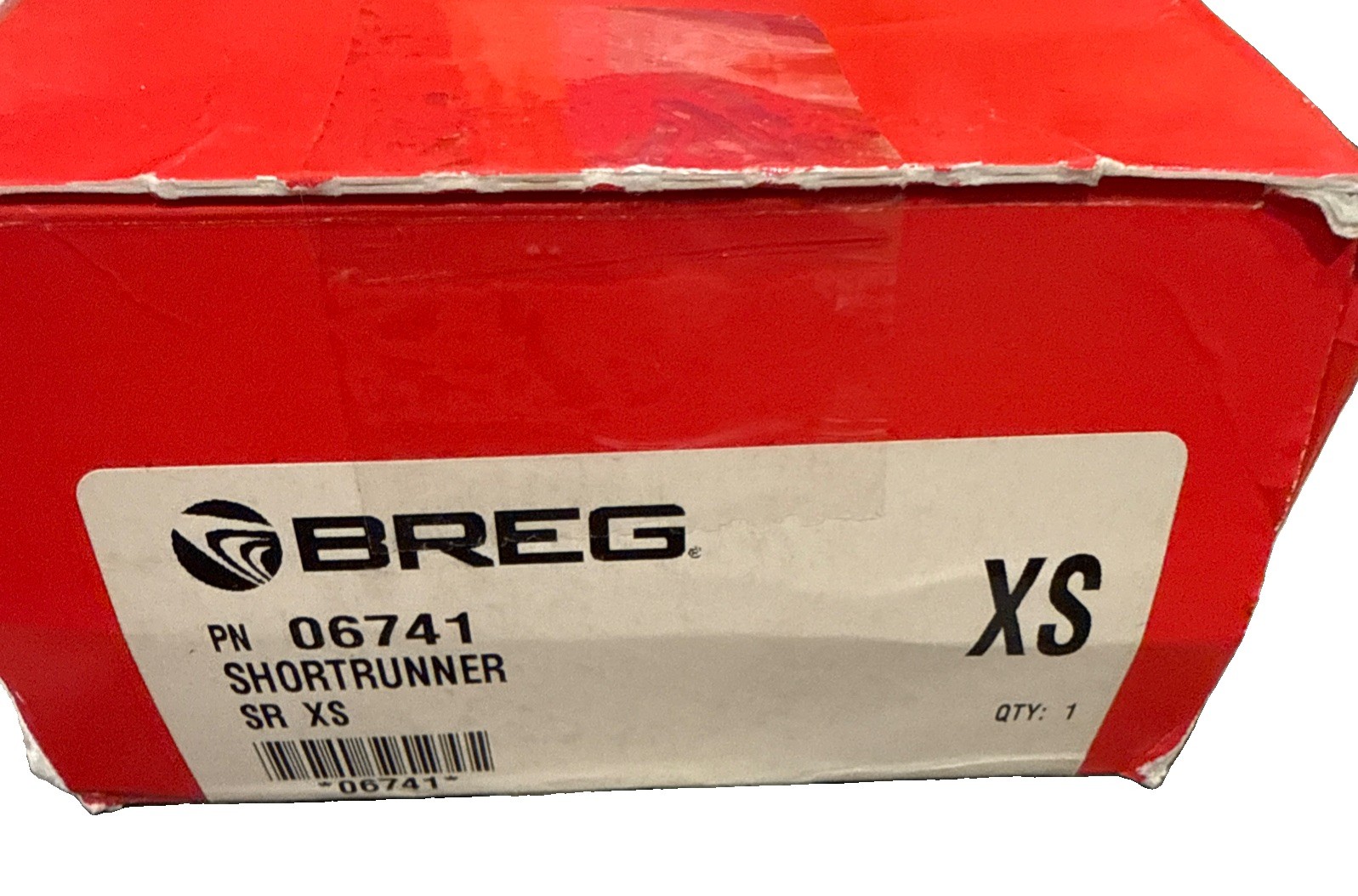 Breg knee brace, shortrunner extra small 06741