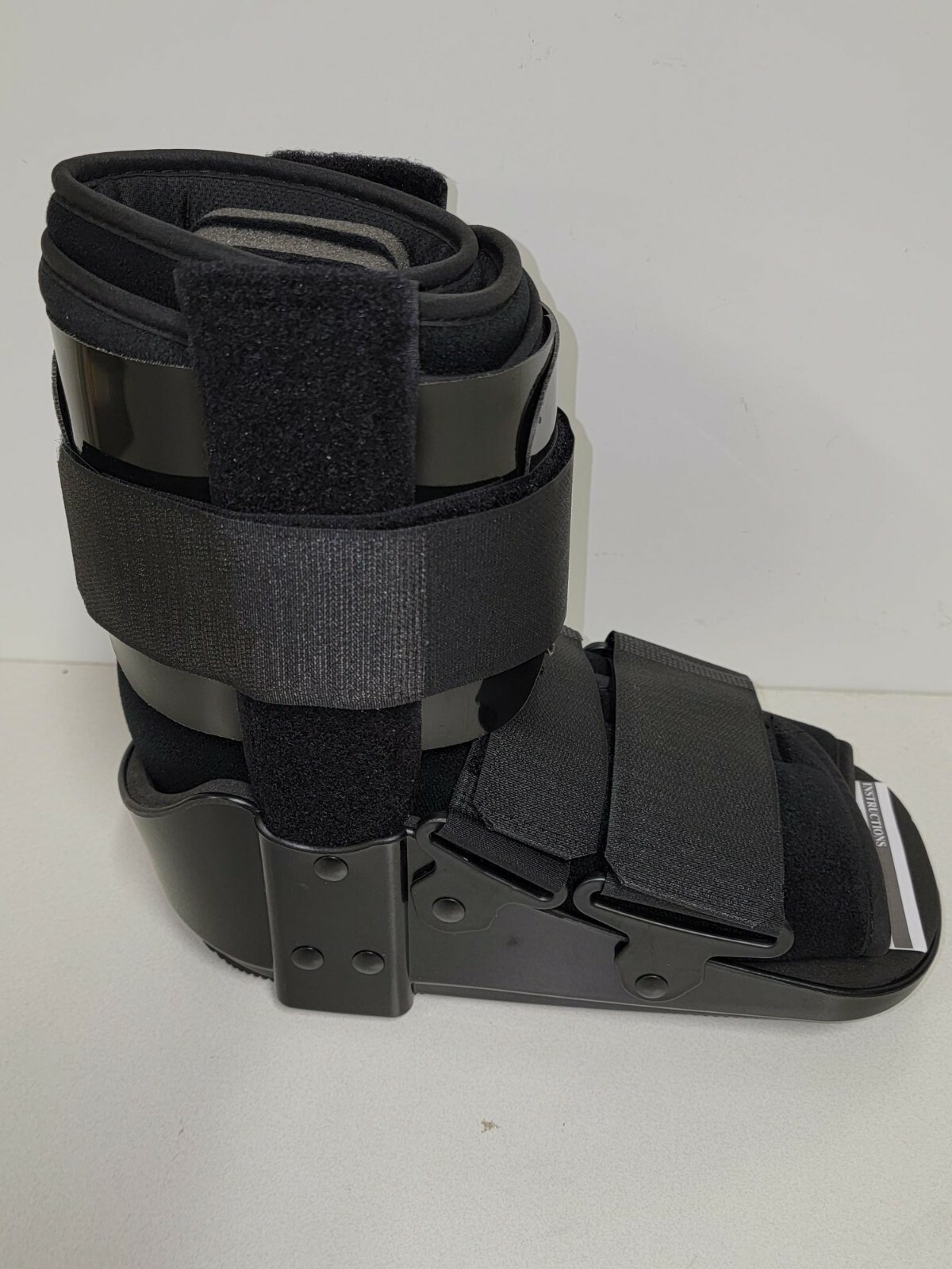 Western Walker – Ankle Black Walking Boot Size SM Brand New!