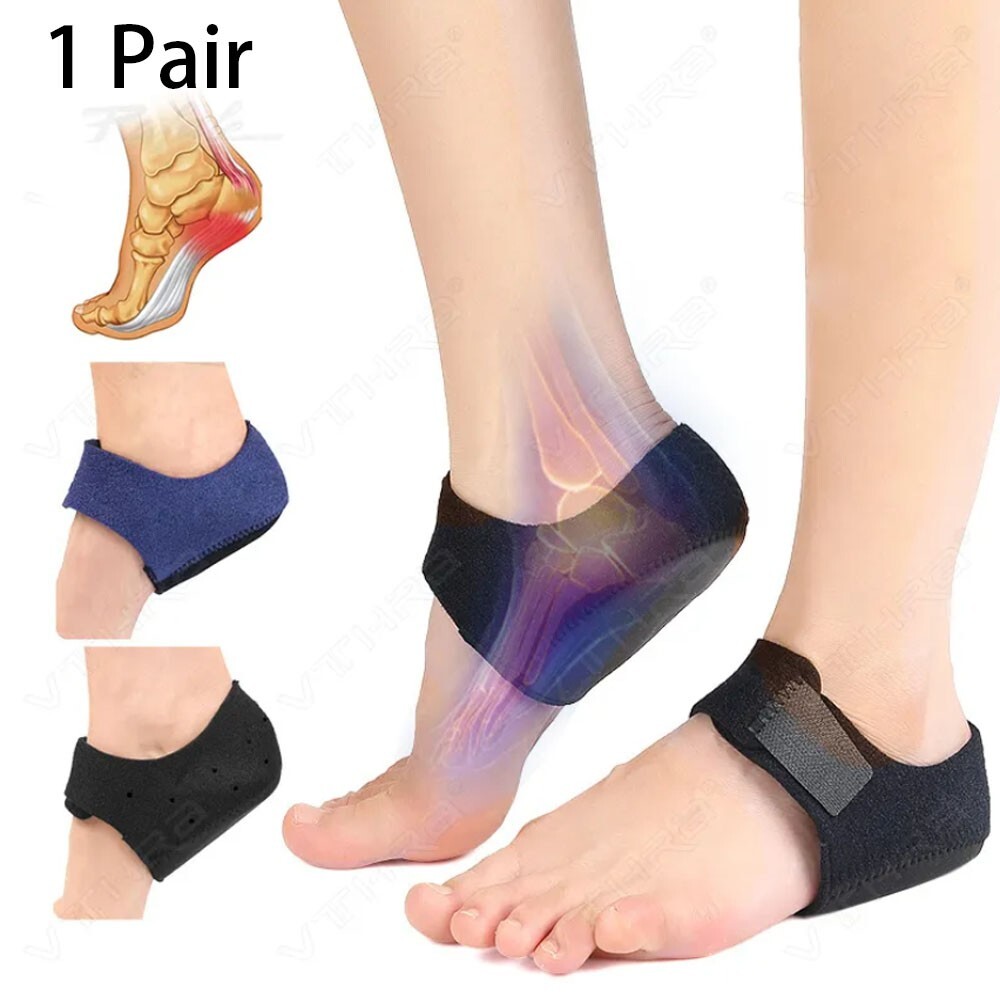 Heel Spur Cup Heel Support Protectors Pads Cushion Plantar Fasciitis Pain Relief