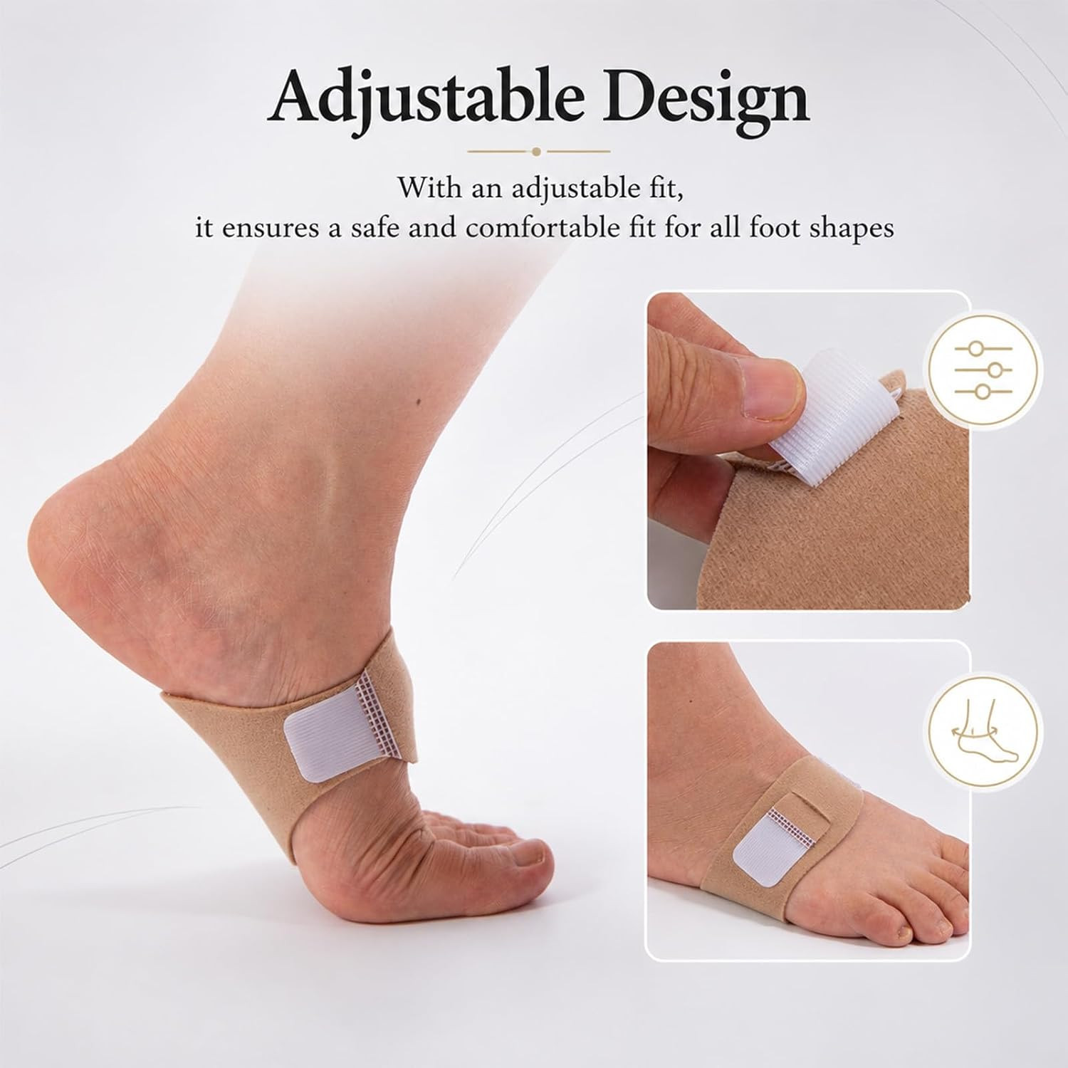 2 Pairs Arch Supports for Plantar Fasciitis Relief,Copper Fit Arch Support | Com