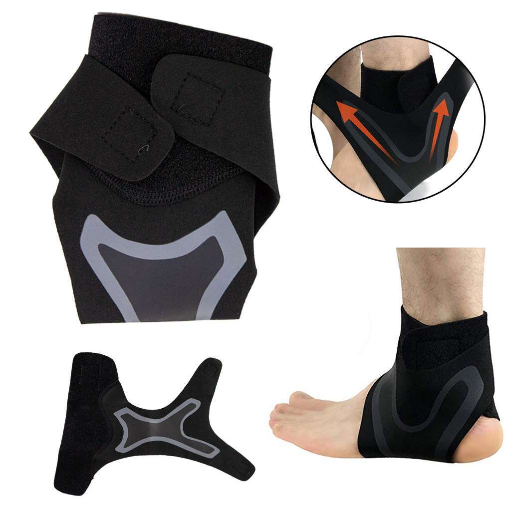 Sport Ankle Support Compression Plantar Fasciitis Sleeve Foot Wrap Strap Brace