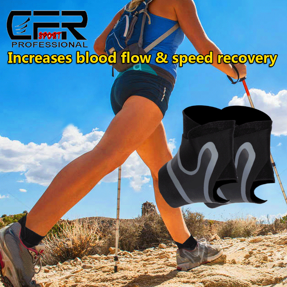 Compression Ankle Arch Support Brace Planter Fasciitis Pain Relief Foot Wrap CFR