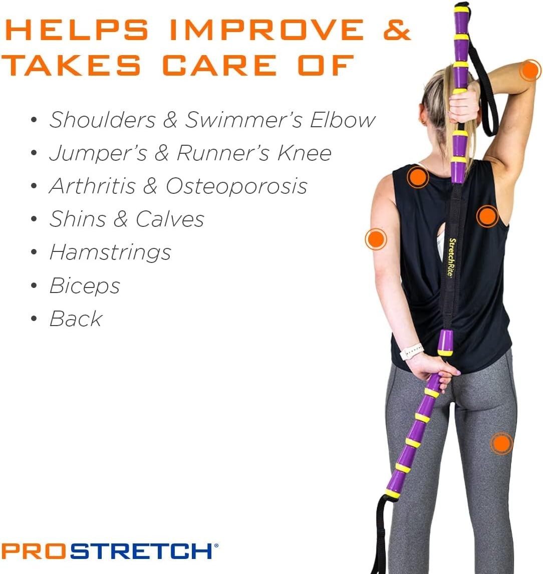 StretchRite Physical Therapy Full Body Stretching Strap by Medi-Dyne