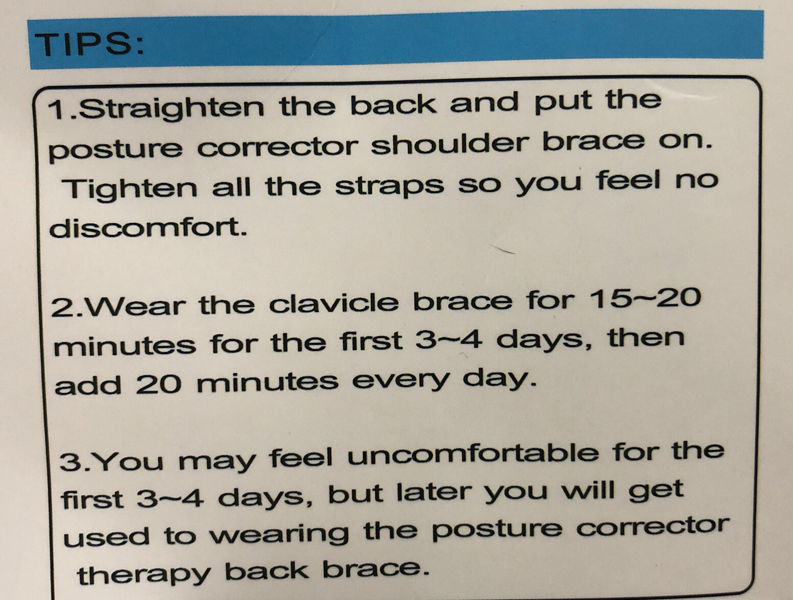 MusiBaby Posture Corrector For Men Or Women Large Adjustable