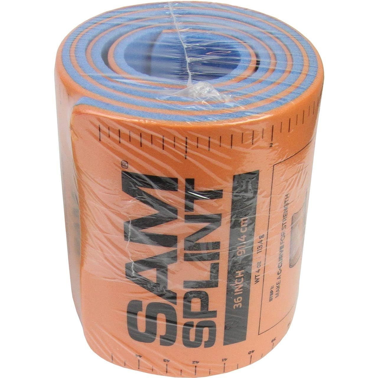 Sam Splint, 36″, Orange & Blue