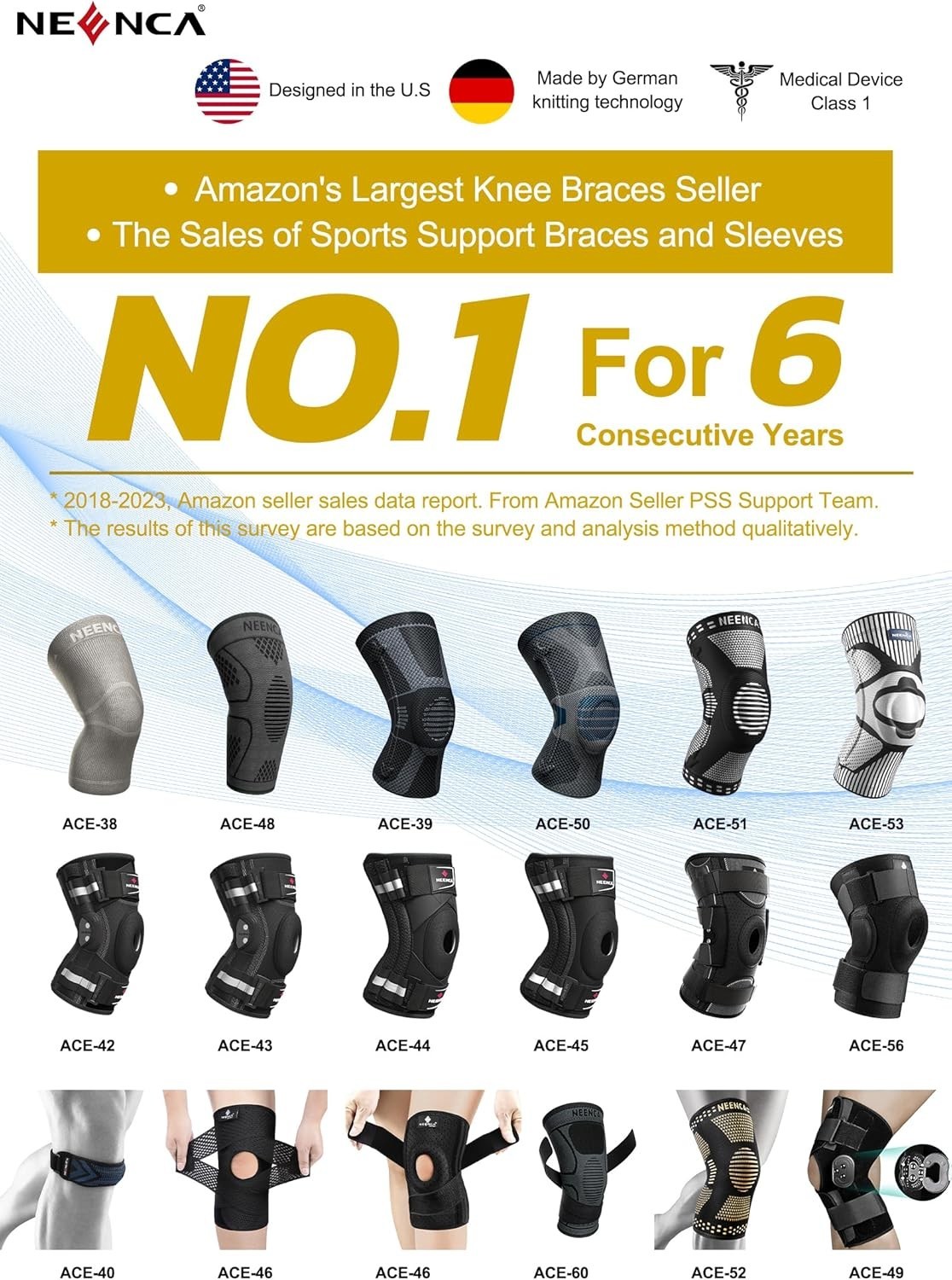 Ultra-Soft Knee Wrap with Stabilizers – Lightweight Comfort for Sports Injuries