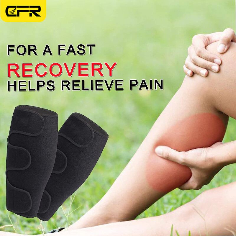 Adjustable Calf Support Brace Shin Splint Compression Calf Wrap Muscle Swelling