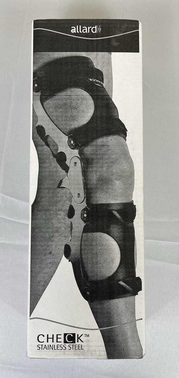 Allard Check Stainless Steel Hyperextension Orthosis Knee Leg Brace 28652 0000