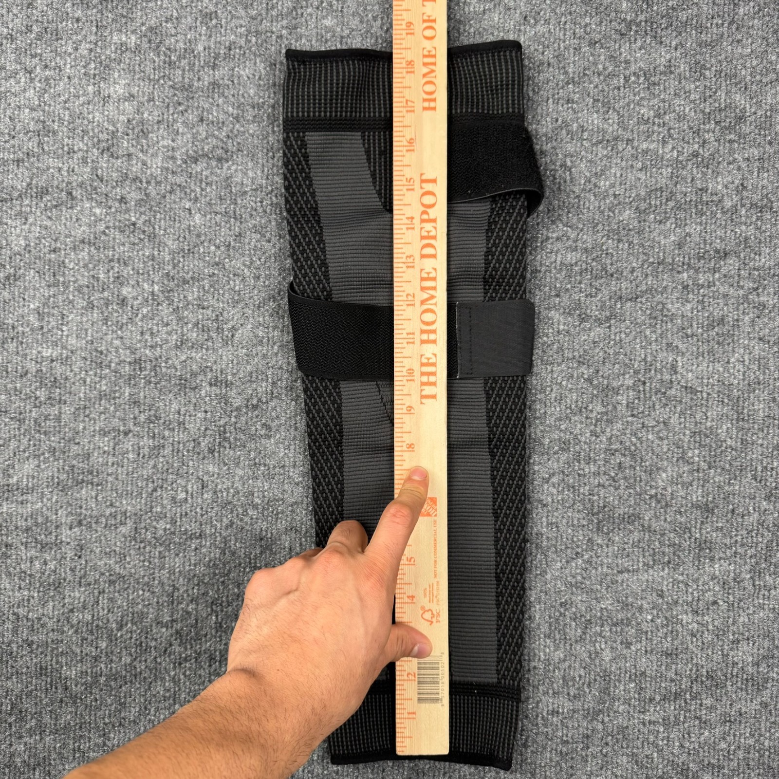 Professional Grade Compression Knee Support Sleeve with Dual Straps