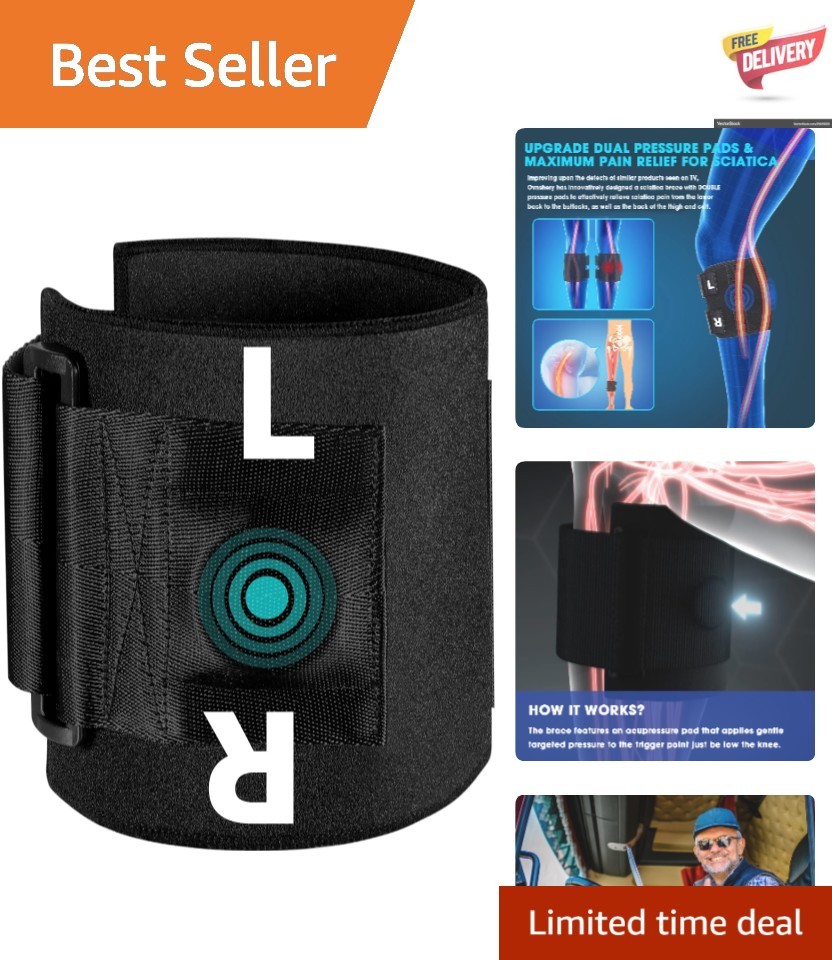 Re-Active Plus Sciatica Brace – Lightweight & Breathable Pain Relief Device