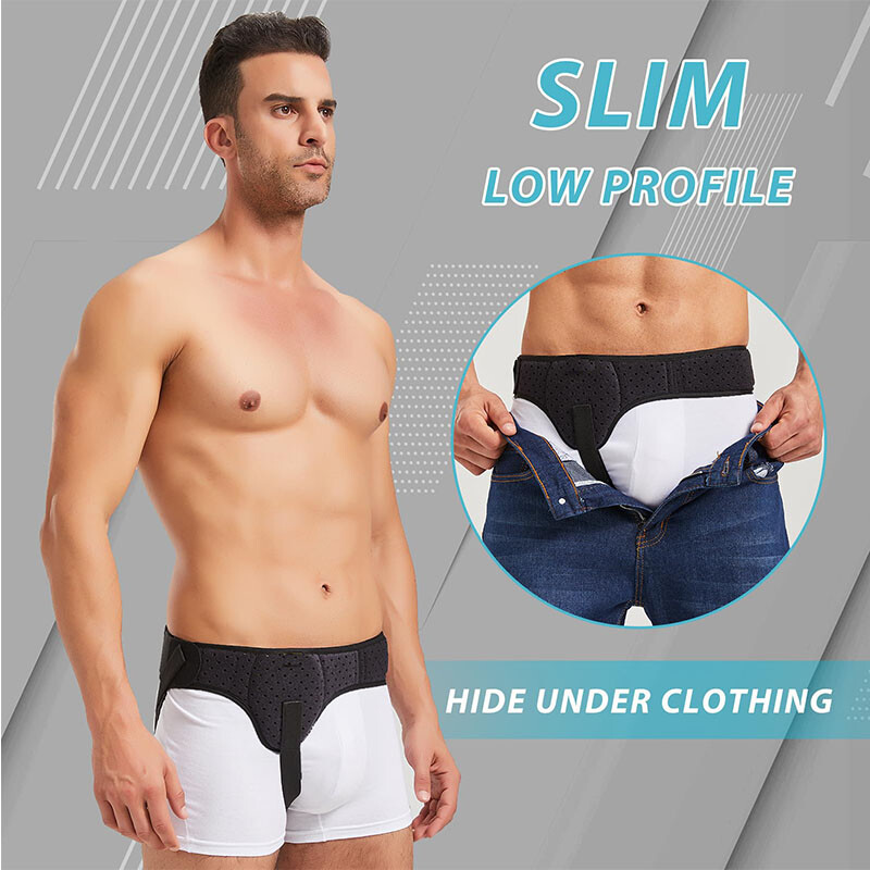 Inguinal Groin Hernia Belt for Men Abdominal Groin Removable Brace Support Truss