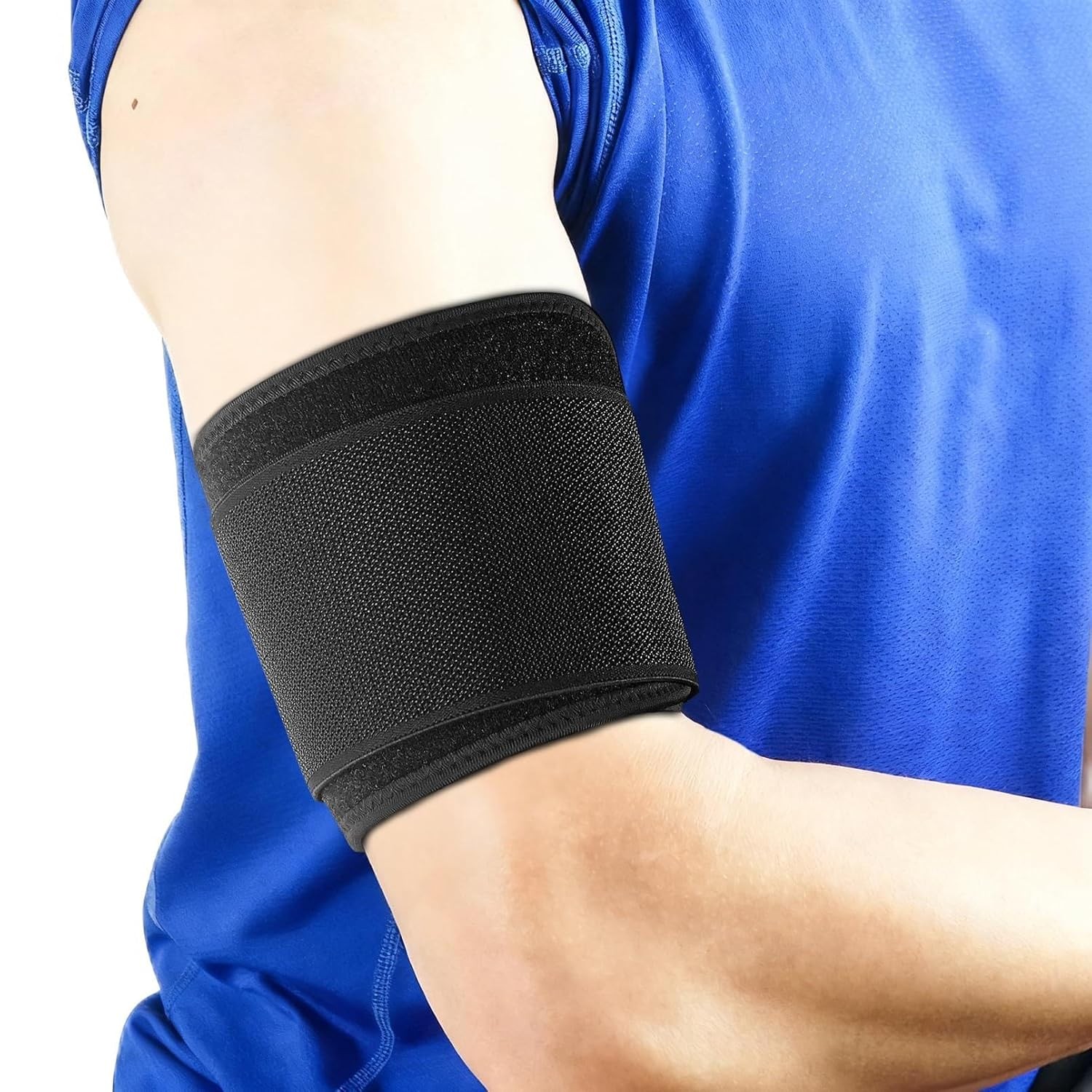 Compression Arm Sleeve Bicep Tricep Support Tendonitis Brace Wrap Adjustable