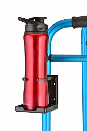 Adjustable Cup Holder for Walker & Wheelchair Holds Any Size Cups