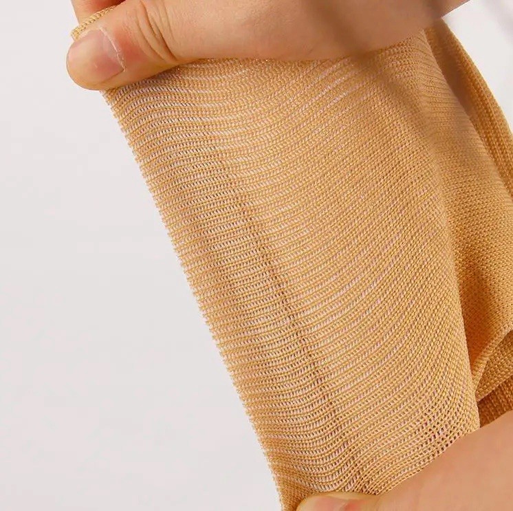 Compression Socks (1 Pair), Unisex, S/M, Knee-High, Extra Wide Calf – brown