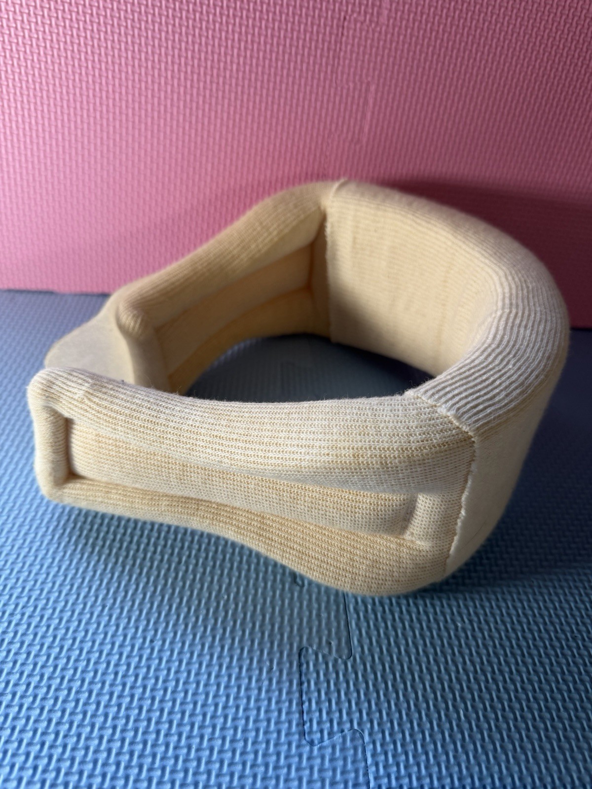 Soft Foam Cervical Neck Brace Collar – Cream – Pain Relief & Recovery