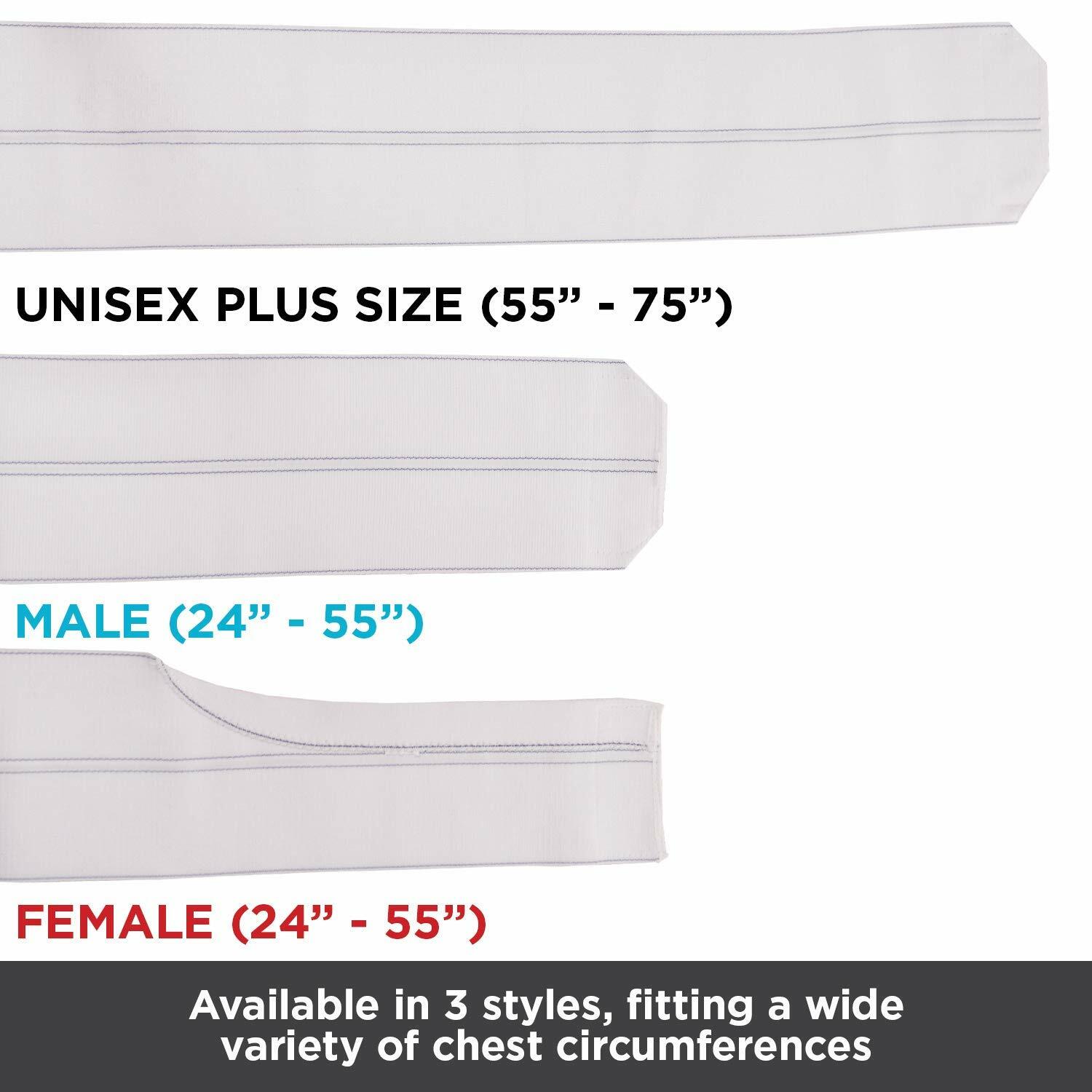Broken Rib Chest Support Brace Wrap Cracked Fractured Compression Protect Belt