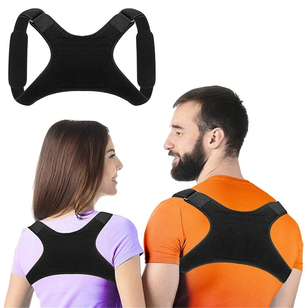 1-2Set Posture Corrector, Back Brace for Men Women,Fully Adjustable Straightener