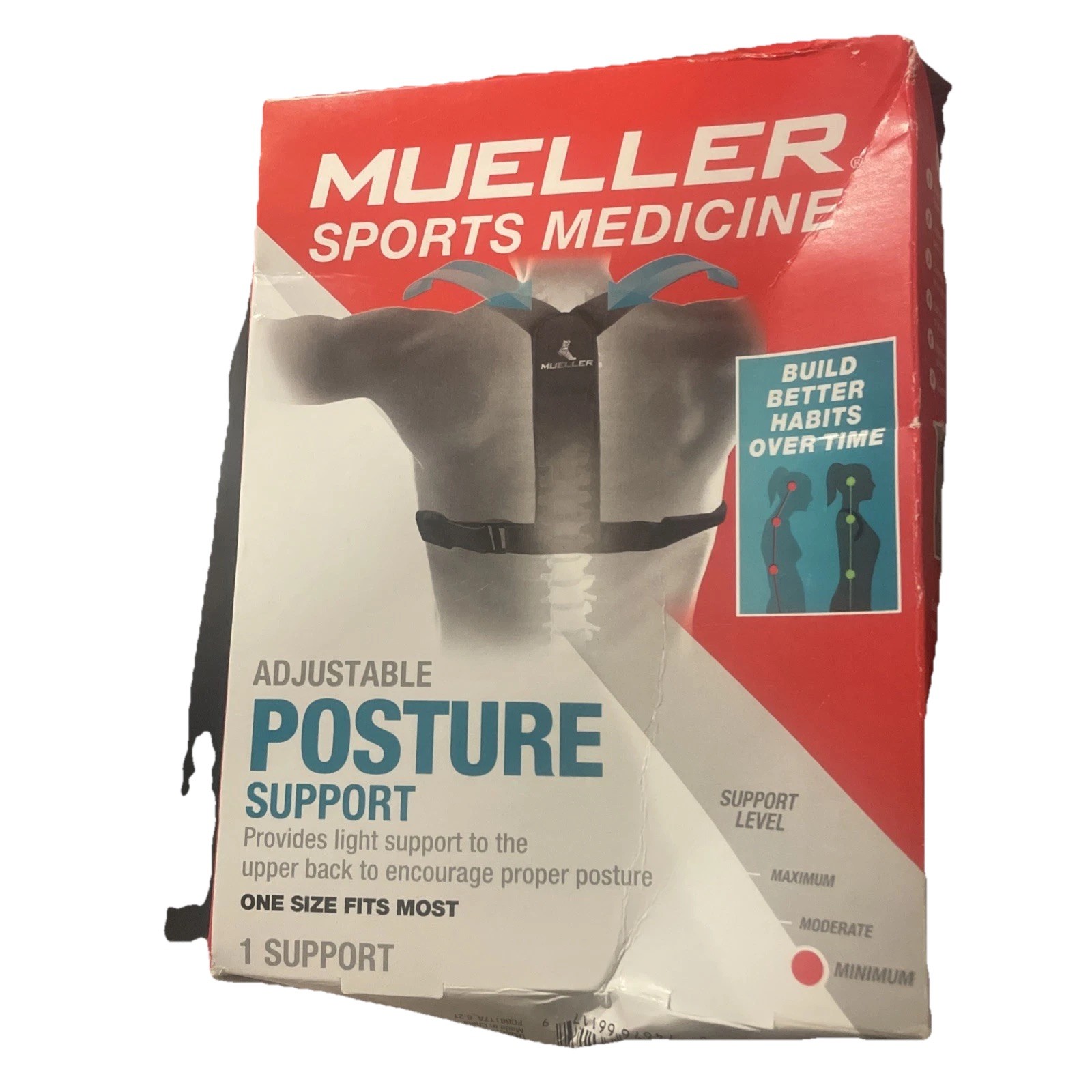 Mueller Sports Medicine Adjustable Posture Support – Level Minimum