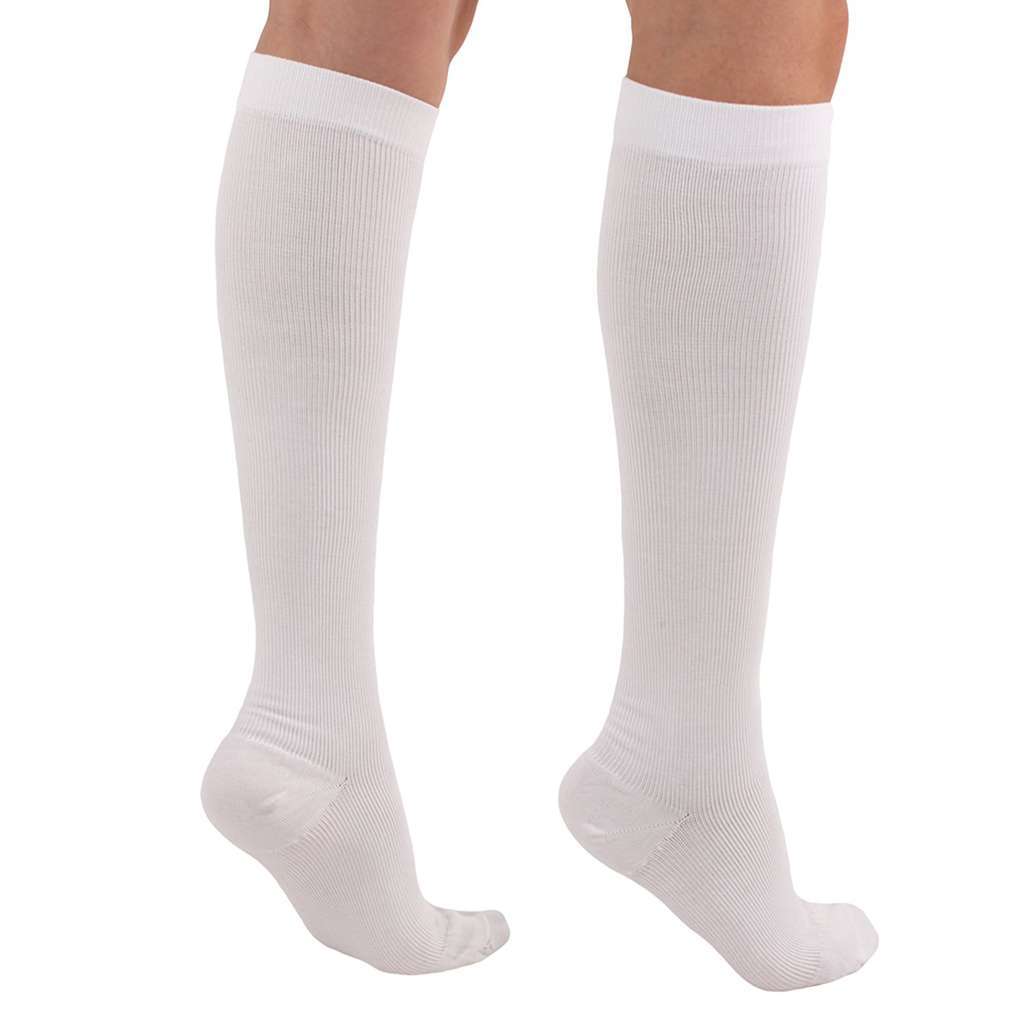 1-3pairs Unisex Compression Socks 20-30 mmhg Sports Knee High Running Fitness US