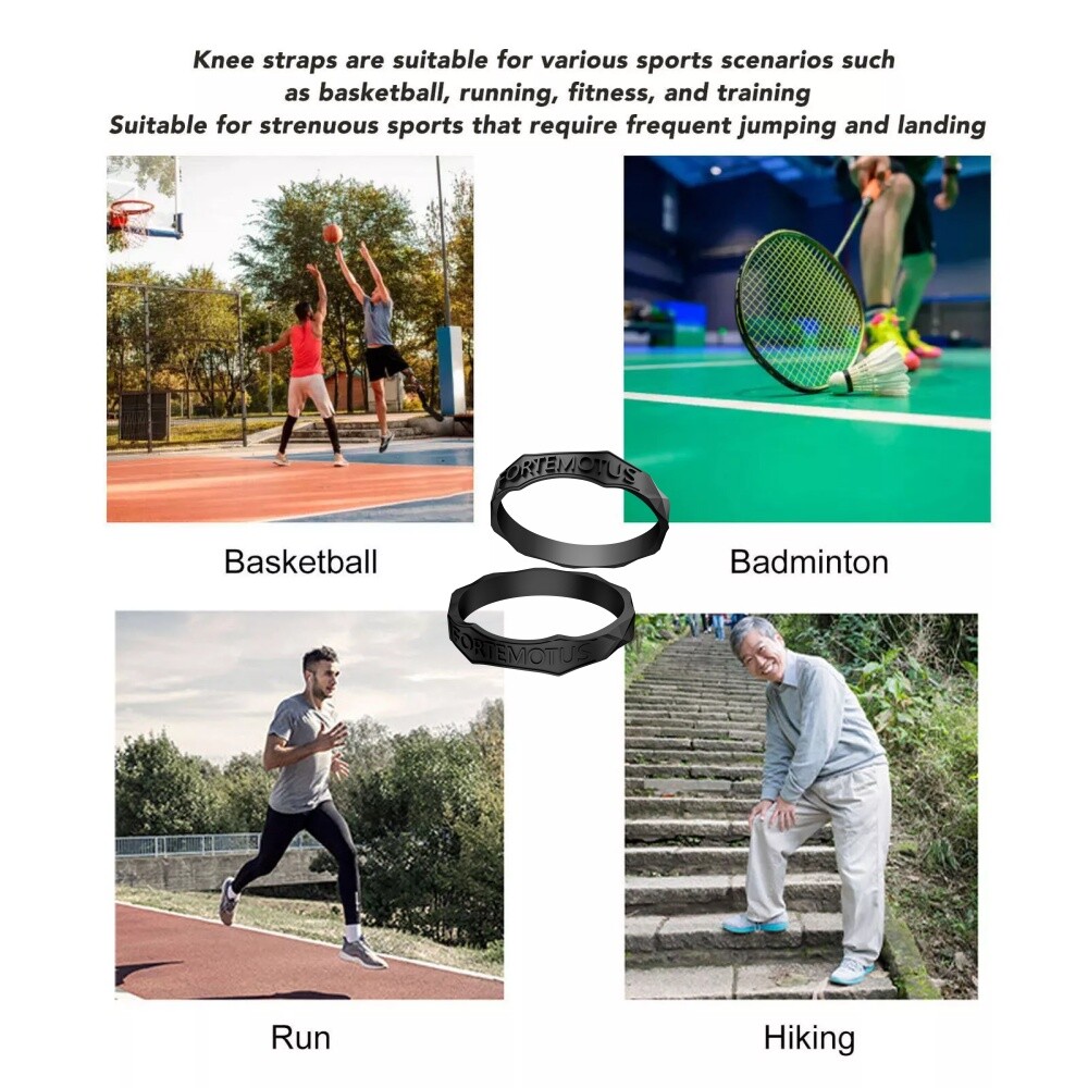 Knee Support Patella Brace Stabilizer Strap Band Tendon Sports Joint Pain Relief