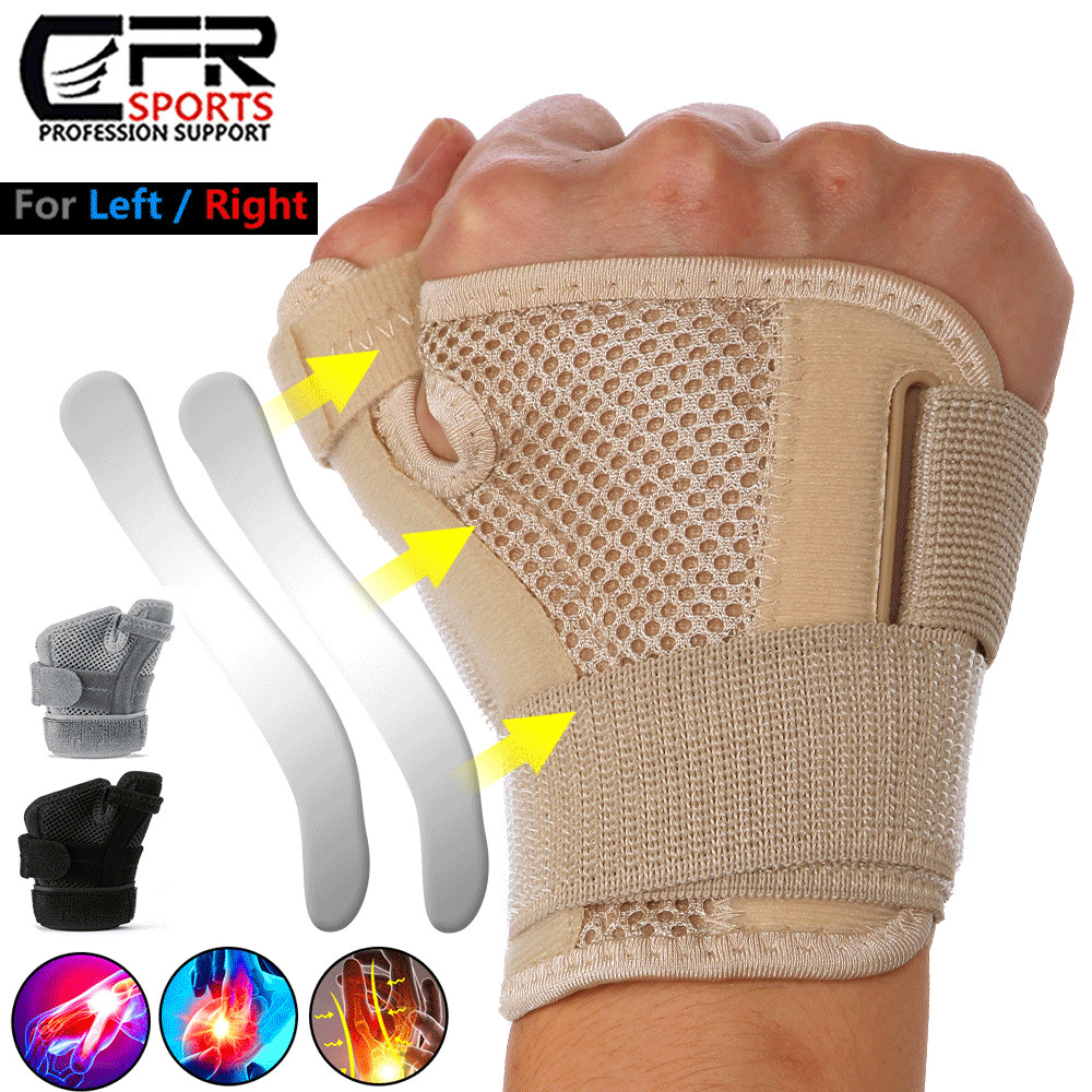 CFR Arthritis Thumb Splint Wrist Support Brace Carpal Tunnel Trigger Immobilizer