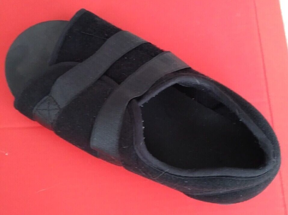 OTC Post-Op Shoe, Soft Top, Men’s Small Fits Shoe Size 4-6
