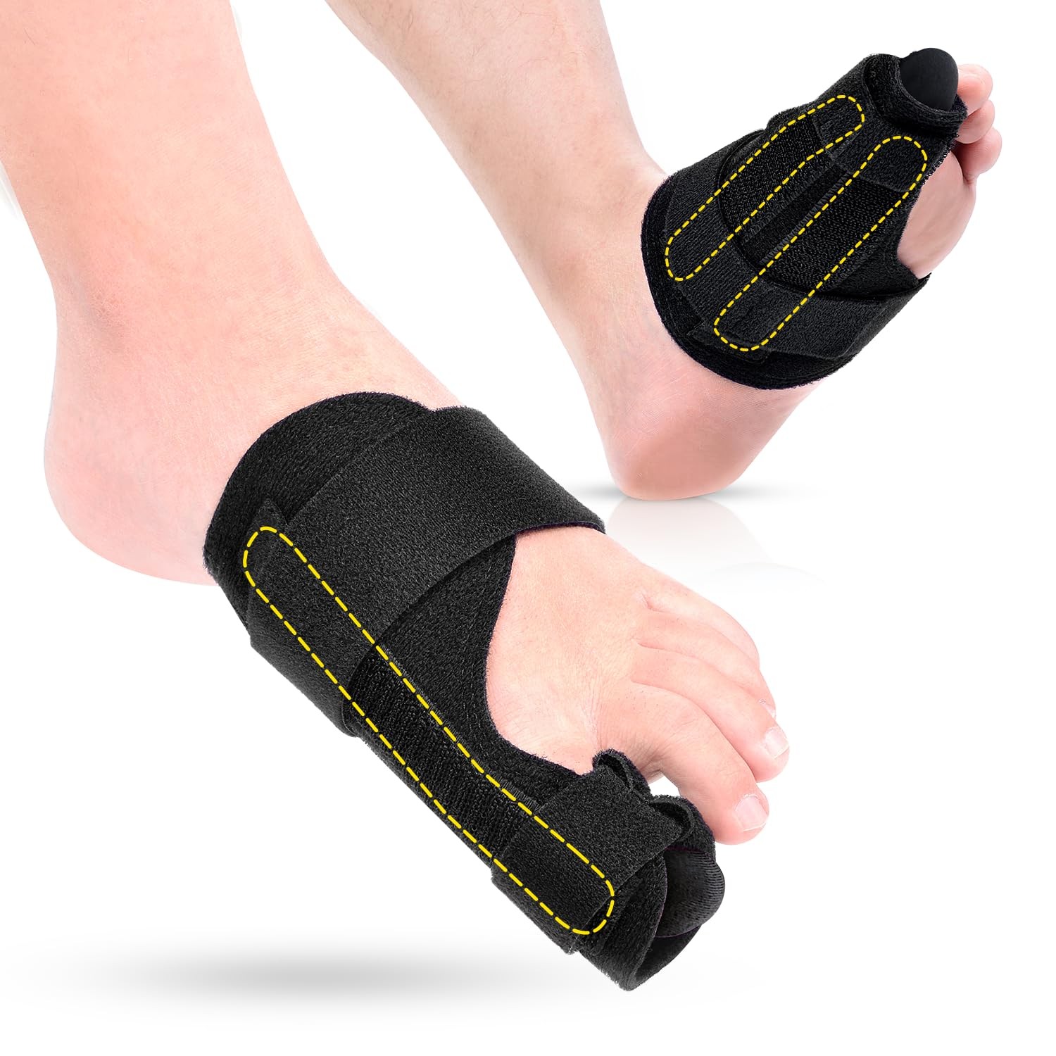 Broken Big Toe Splint Brace, Fracture Big Toe Protector for Dislocations, Inj…