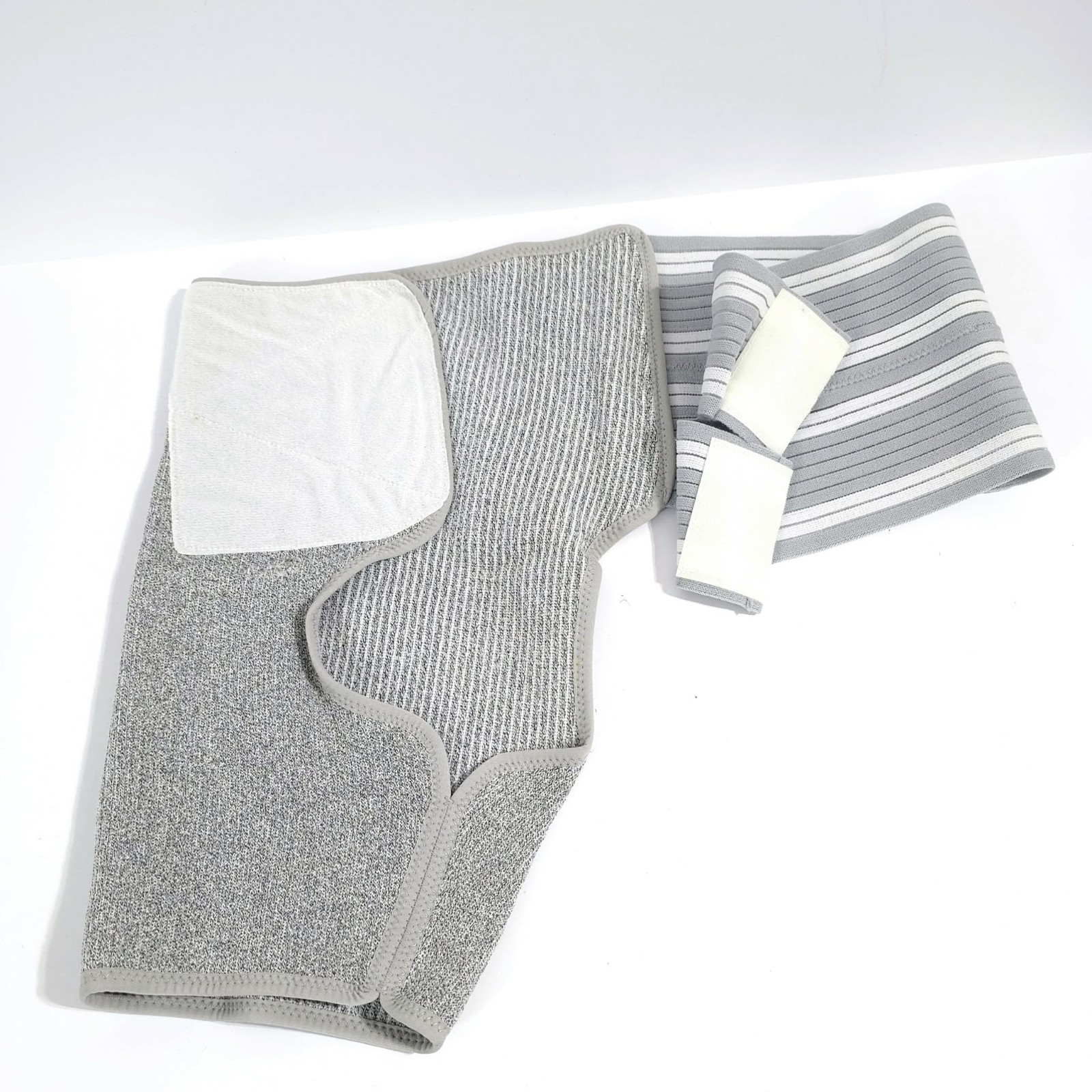 Incrediwear Hip Support Brace Right Medium Open Box Grey Recovery Compression