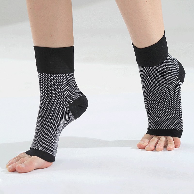 High Elasticity Ankle Protection Pressure Socks Sports Running Stretch Socks