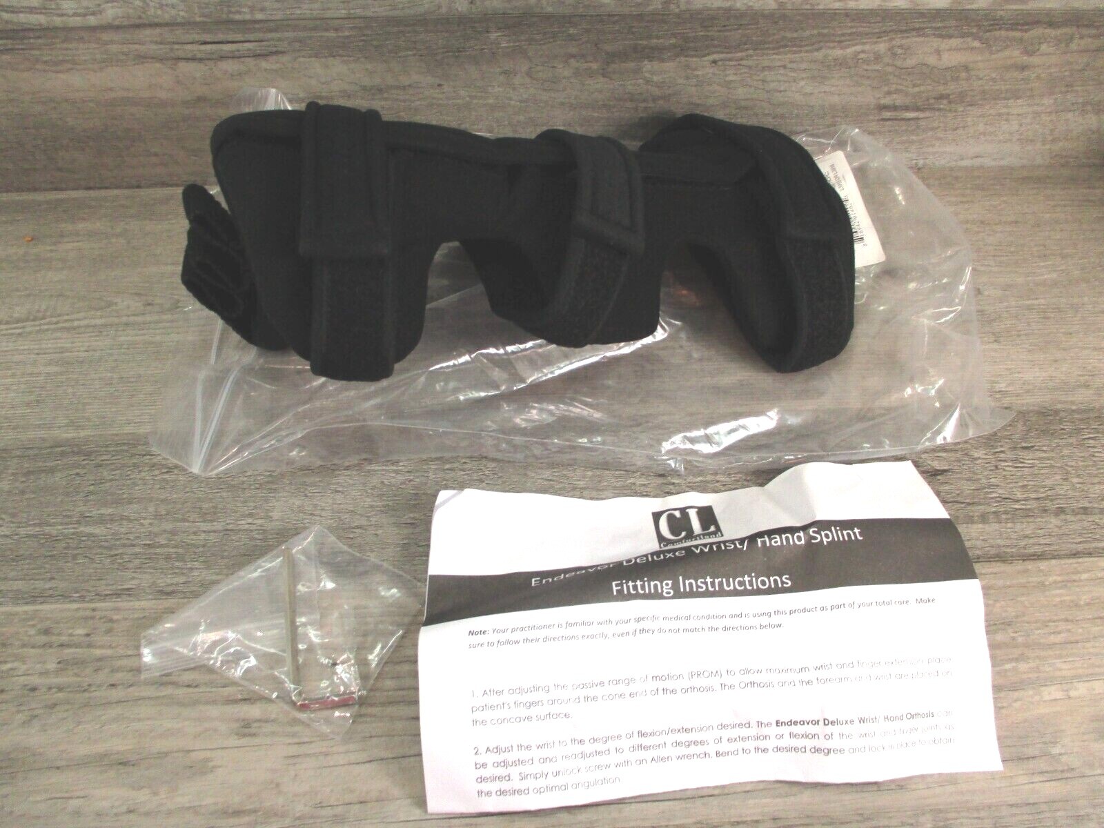 Comfortland Endeavor Deluxe Wrist / Hand Splint Left Right Universal 31-500