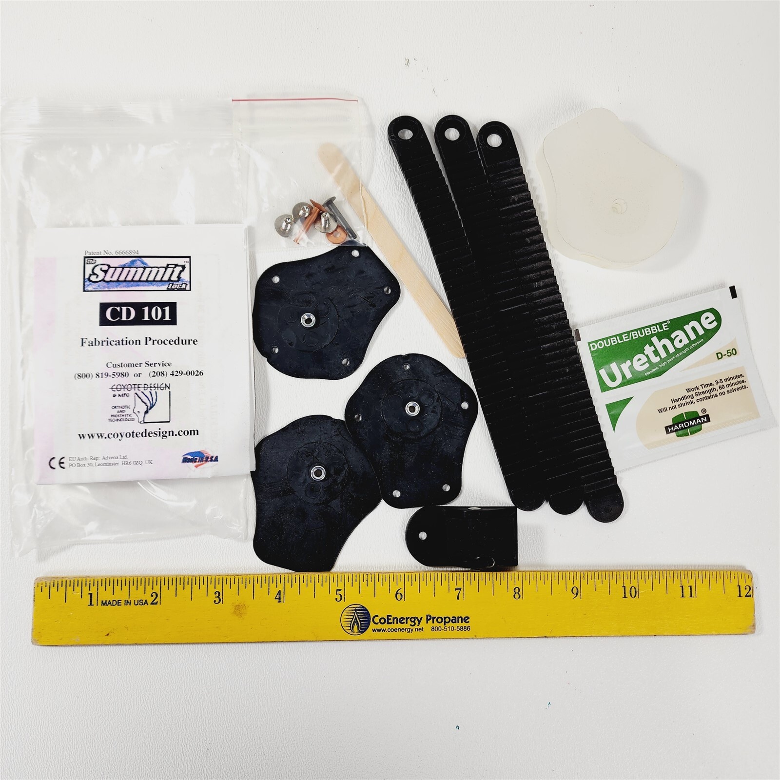 Prosthetic Summit Lock Coyote Design CD101 + 2 Extra Tabs