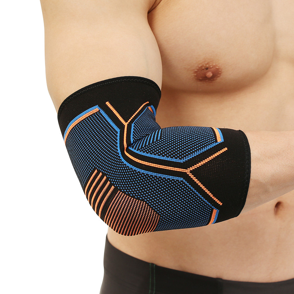MTATMT 1Pcs Elbow Brace for Weightlifting Compression Support Reduce Tennis Elbo