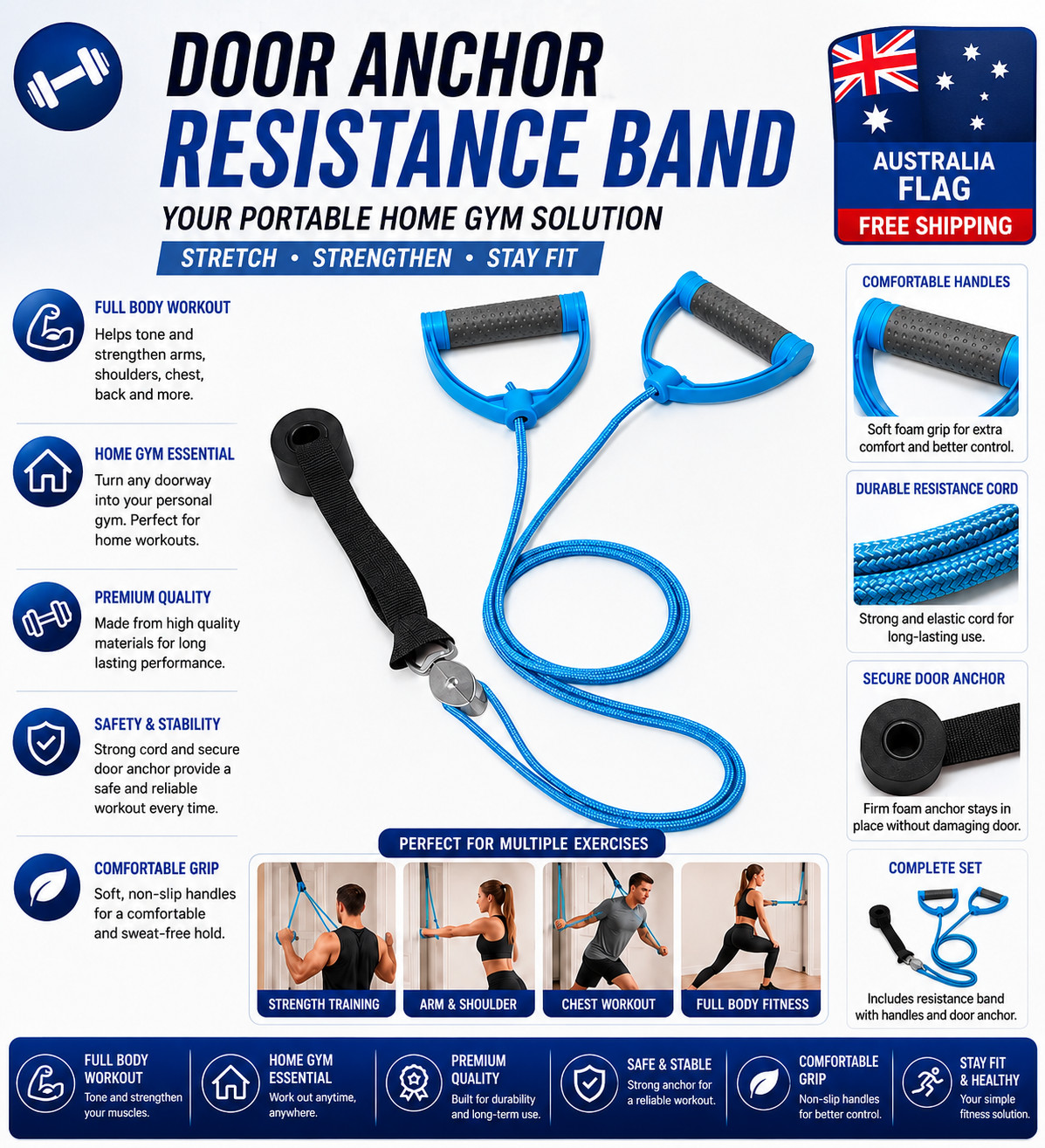 Shoulder Pulley for Physical Therapy, Over The Door Pulley Rehab Exerciser fo…